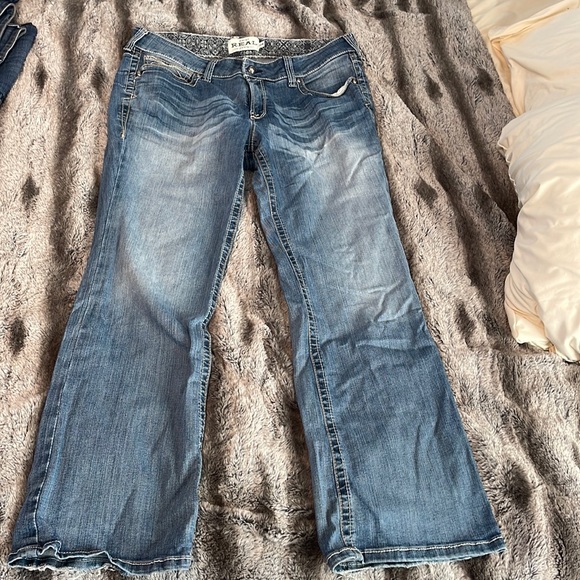 Ariat Pants - Ariat REAL 34R denim boot cut jeans womens